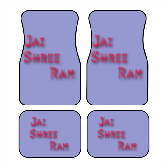 Discover JAI SHREE RAM (2) Car Mats