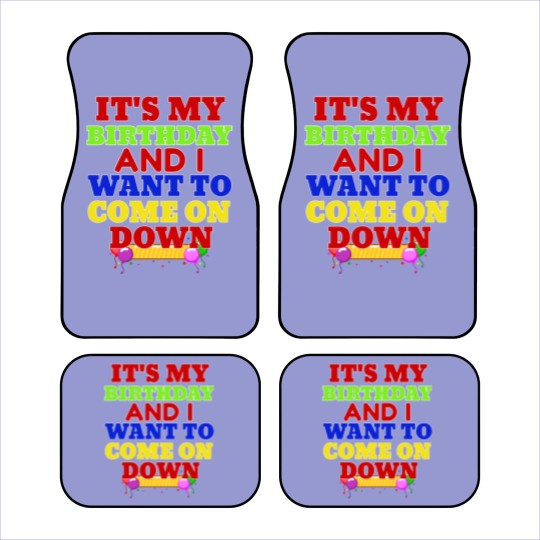 Discover Price is Right Birthday Car Mats