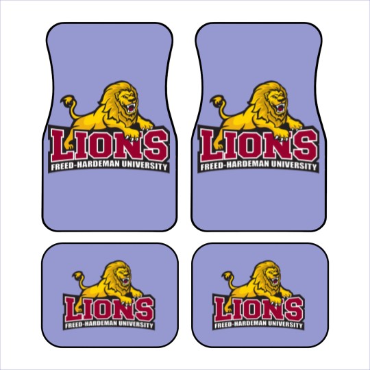 Discover College Of Freed–Hardeman Lions Team Car Mats