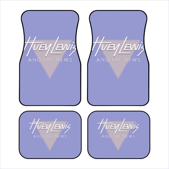 Discover 80s Huey Lewis and the News 1984 Sports Tour Rock Car Mats