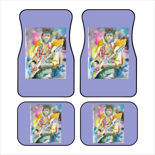 Discover ERIC CLAPTON watercolor portrait .2 - Eric Clapton - Car Mats