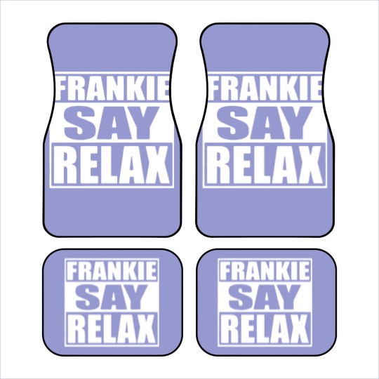 Discover Frankie say Car Mats