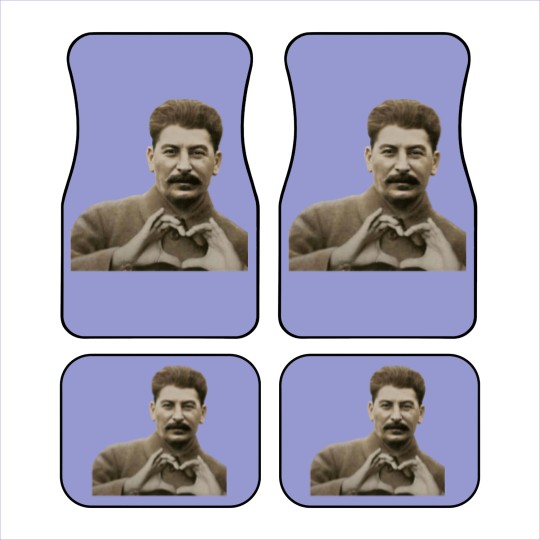 Discover Stalin Heart Hands Car Mats