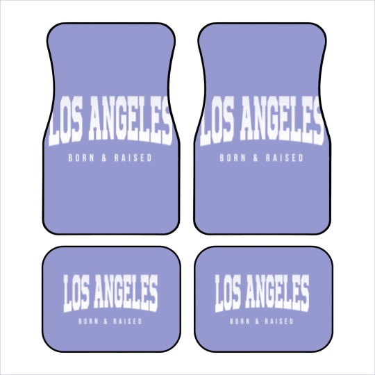Discover Los Angeles, California - CA Born and Raised - Los Angeles - Car Mats