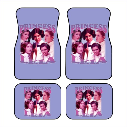 Discover Princess Leia Car Mats Vintage Princess Leia Car Mats Princess Leia Homage Car Mats