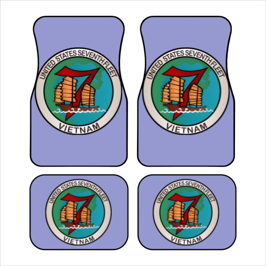 Discover Navy United States Seventh Fleet Vietnam Car Mats