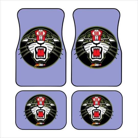 Discover Marco Simoncelli Tiger Logo Car Mats