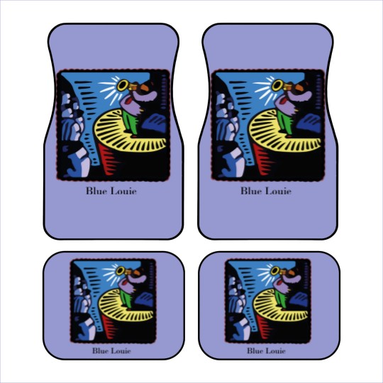 Discover Chandler Blue Louie Car Mats
