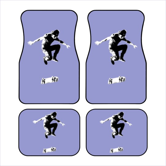 Discover Rodney Mullen Treflip B_amp_W Graphic Car Mats