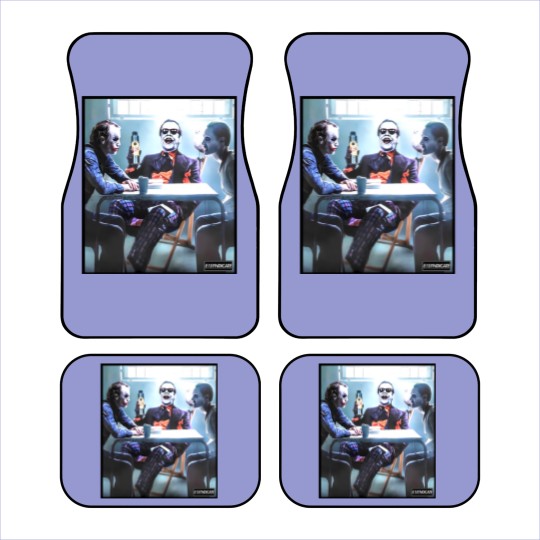 Discover Joker Evolution Heith Ledger Jack Nicholson Jared Leto Car Mats