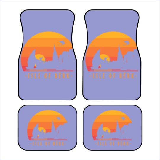 Discover Isle of Berk  - How To Train Your Dragon - Car Mats