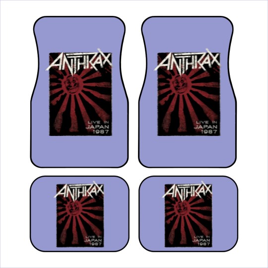 Discover Anthrax Unisex Car Mats: Live in Japan