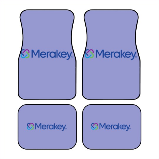 Discover Merakey Logo Sweat Car Mats