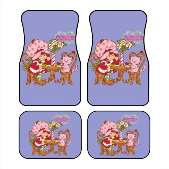 Discover Strawberry Shortcake strawberry shortcake and cat Car Mats
