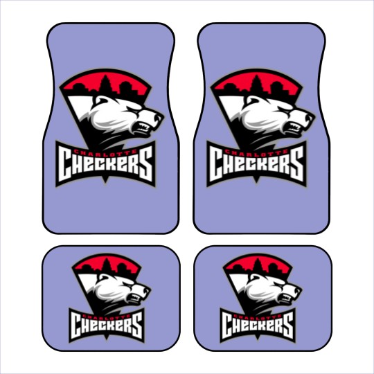 Discover Charlotte Checkers Car Mats