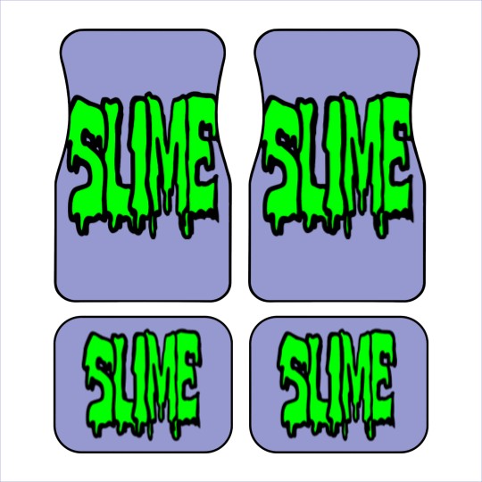 Discover Slime, nothing but pure disgusting slime Car Mats