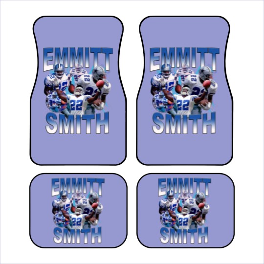 Discover Vintage 90s Graphic Style Emmitt Smith Car Mats, Emmitt Smith Car Mats, Sport Car Mats