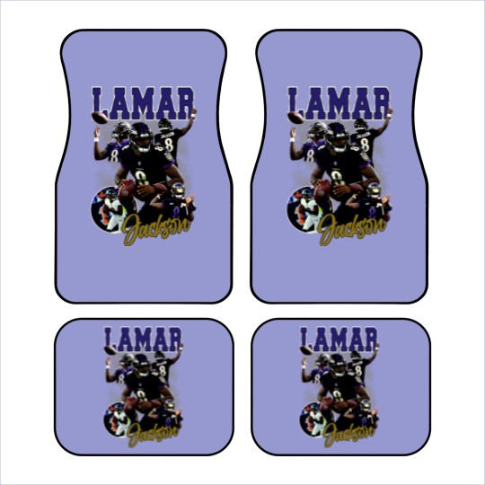 Discover Lamar Jackson Youth Car Mats
