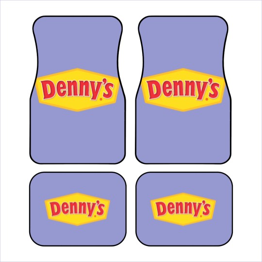 Discover Denny's Logo Car Mats