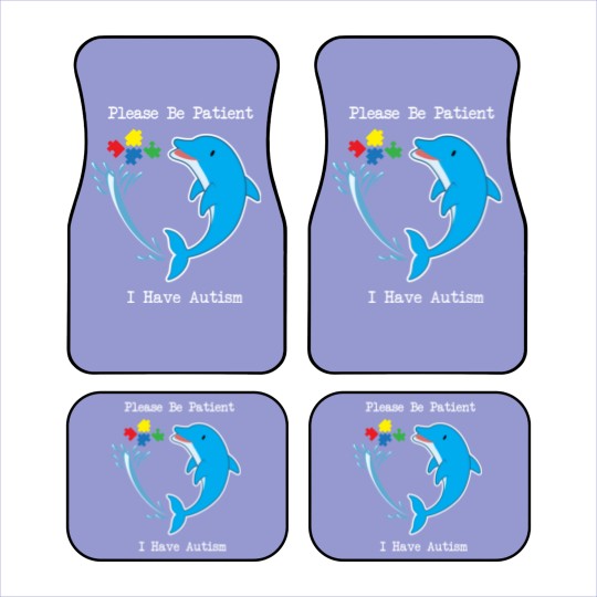 Discover Please Be Patient I Have Autism Classic Car Mats Car Mats