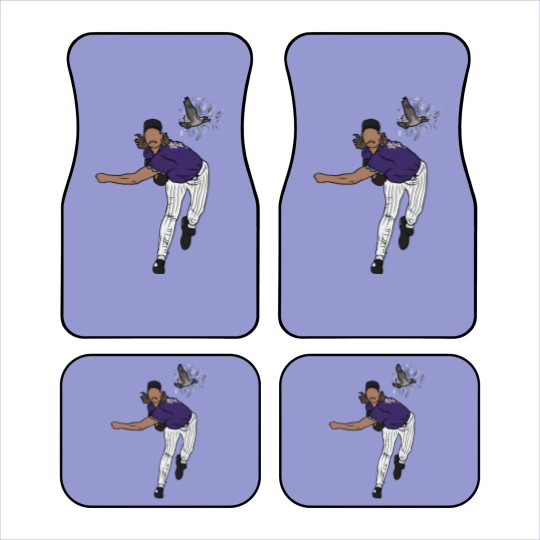 Discover Randy Johnson Hits A Bird Car Mats