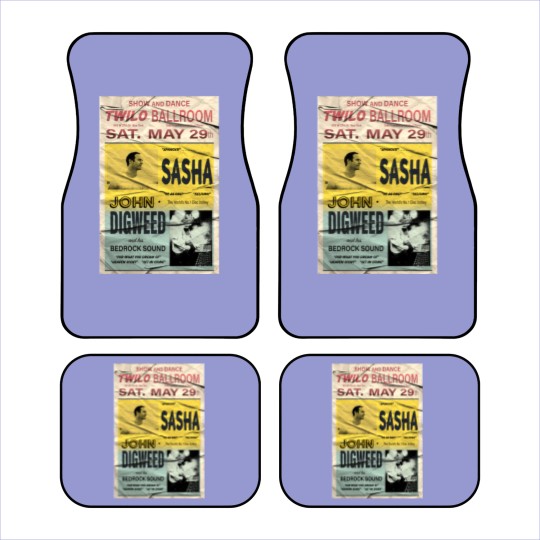 Discover Sasha and John Digweed Twilo Retro Car Mats