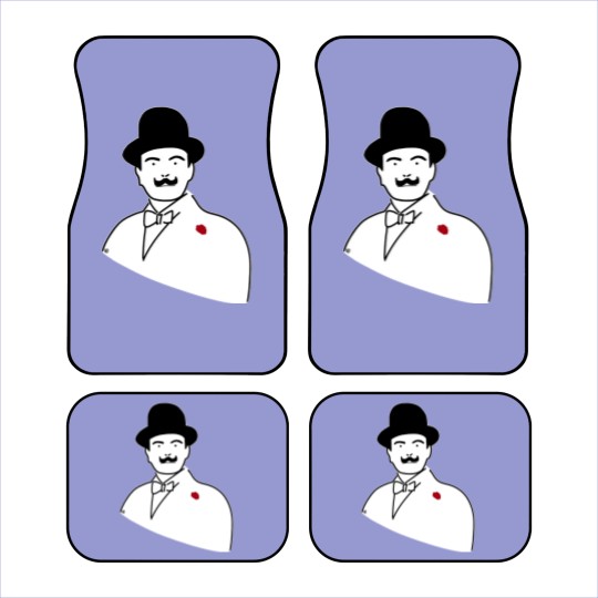 Discover Hercule Poirot Agatha Christie - Hercule Poirot - Car Mats