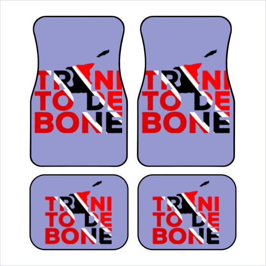 Discover Unapologetically Trini To De Bone - Trini Lives MatterTrinidad And Tobago Culture Car Mats