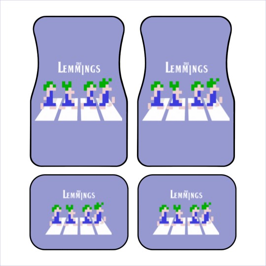 Discover Lemmings Abbey Road Car Mats