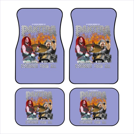Discover Mayhem Skull Dimebag Darrell Car Mats