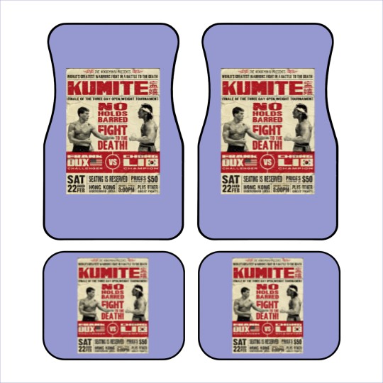 Discover Kumite Fight Car Mats