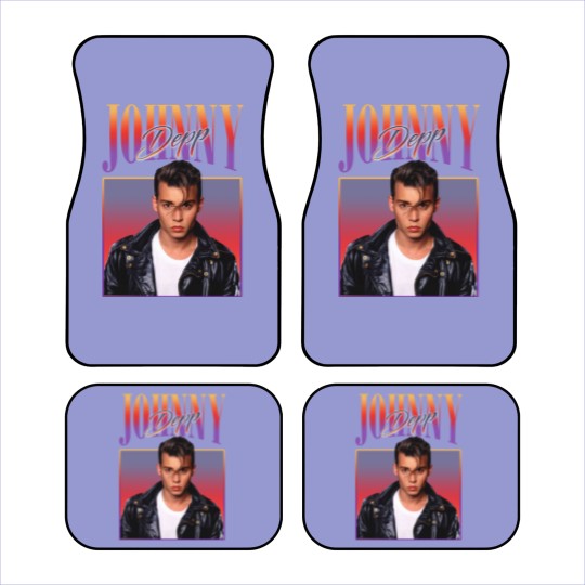 Discover Retro Johnny Depp Car Mats, Johnny Depp Merch Car Mats