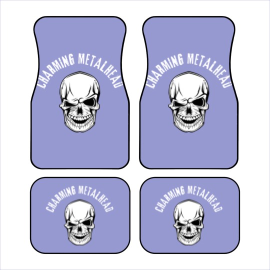 Discover Charming Metalhead Car Mats