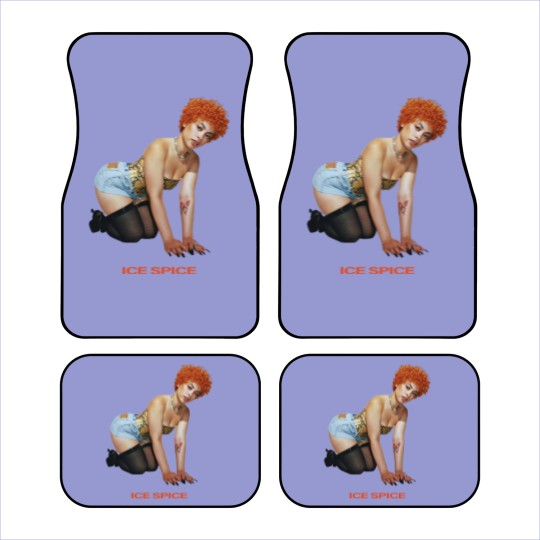 Discover Ice Spice Retro Car Mats, Ice Spice Car Mats, Ice Spice Merch