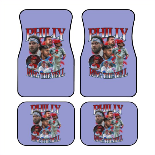 Discover Philly Ring The Bell Car Mats, Jose Alvarado Bryce Harper Car Mats