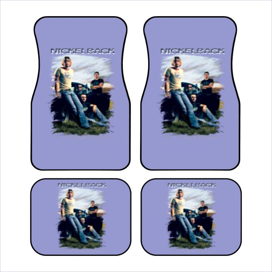 Discover Vintage Nickelback Car Mats, Nickelback 90s Rock Band Car Mats