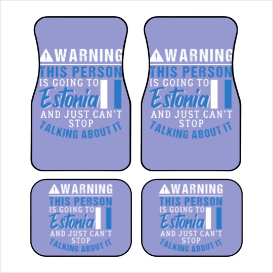 Discover Estonia Car Mats