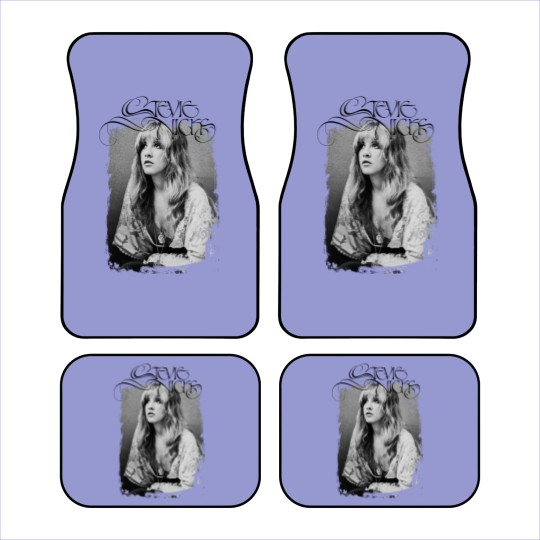 Discover Stevie Nicks Fleetwood Mac 1970's Rock N Roll Band Concert Car Mats