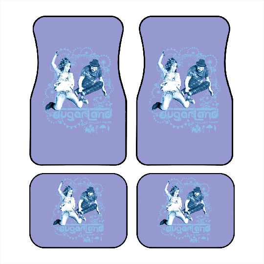 Discover Sugarland tour navy Car Mats large Car Mats