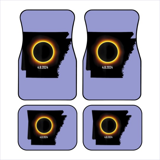 Discover arkansas solar eclipse 2024 t Car Mats