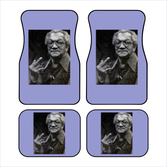 Discover Sanford And Son Redd Foxx Flipping The Bird Car Mats