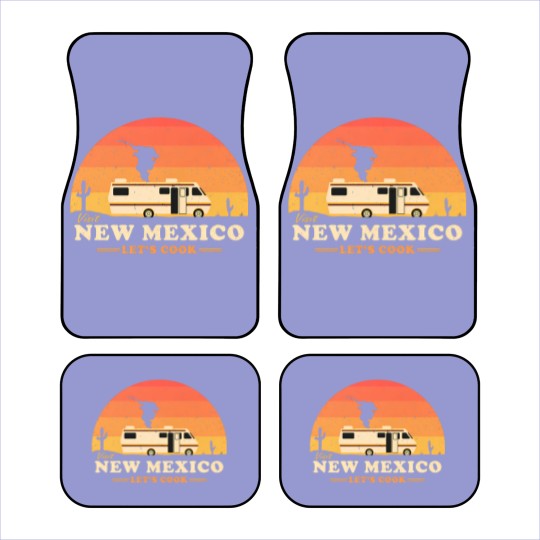 Discover Visit New Mexico - Breaking Bad - Car Mats