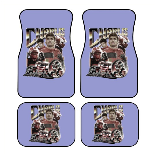 Discover Charles Leclerc 90s Vintage, Charles Leclerc Bootleg Car Mats, Charles Leclerc Car Mats