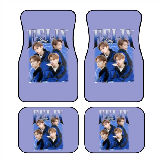 Discover Vintage Stray Kids Felix Lee Car Mats