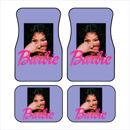 Discover Nicki Minaj Barbi Girl Car Mats| Queen of Rap Car Mats