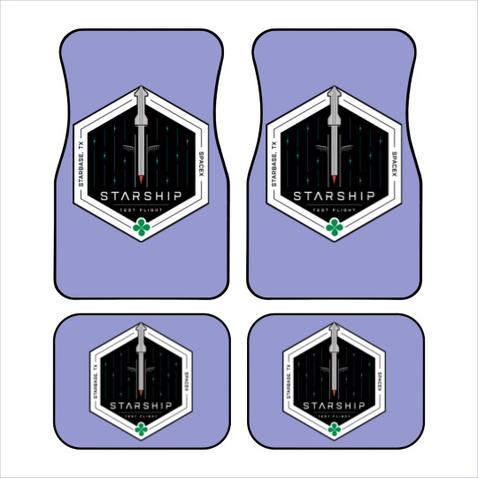 Discover Starship Test Flight Starbase Tx Spacex Car Mats