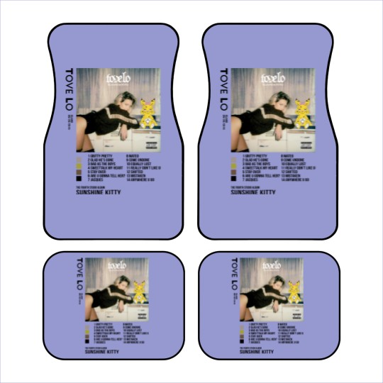 Discover Tove Lo Sunshine Kitty Album  Poster Car Mats