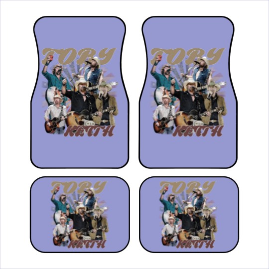 Discover Toby Keith Vintage Car Mats, Toby Keith Country Music Car Mats, Memorial Toby Retro
