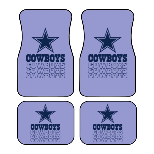 Discover Cowboys Car Mats
