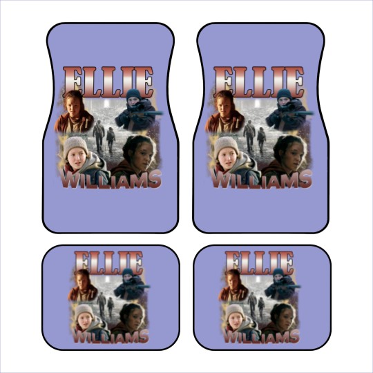 Discover Ellie Williams Car Mats, Bella Ramsey TLOU Car Mats, Joel and Ellie TLOU Car Mats, Narco Pedro Pascal Fans